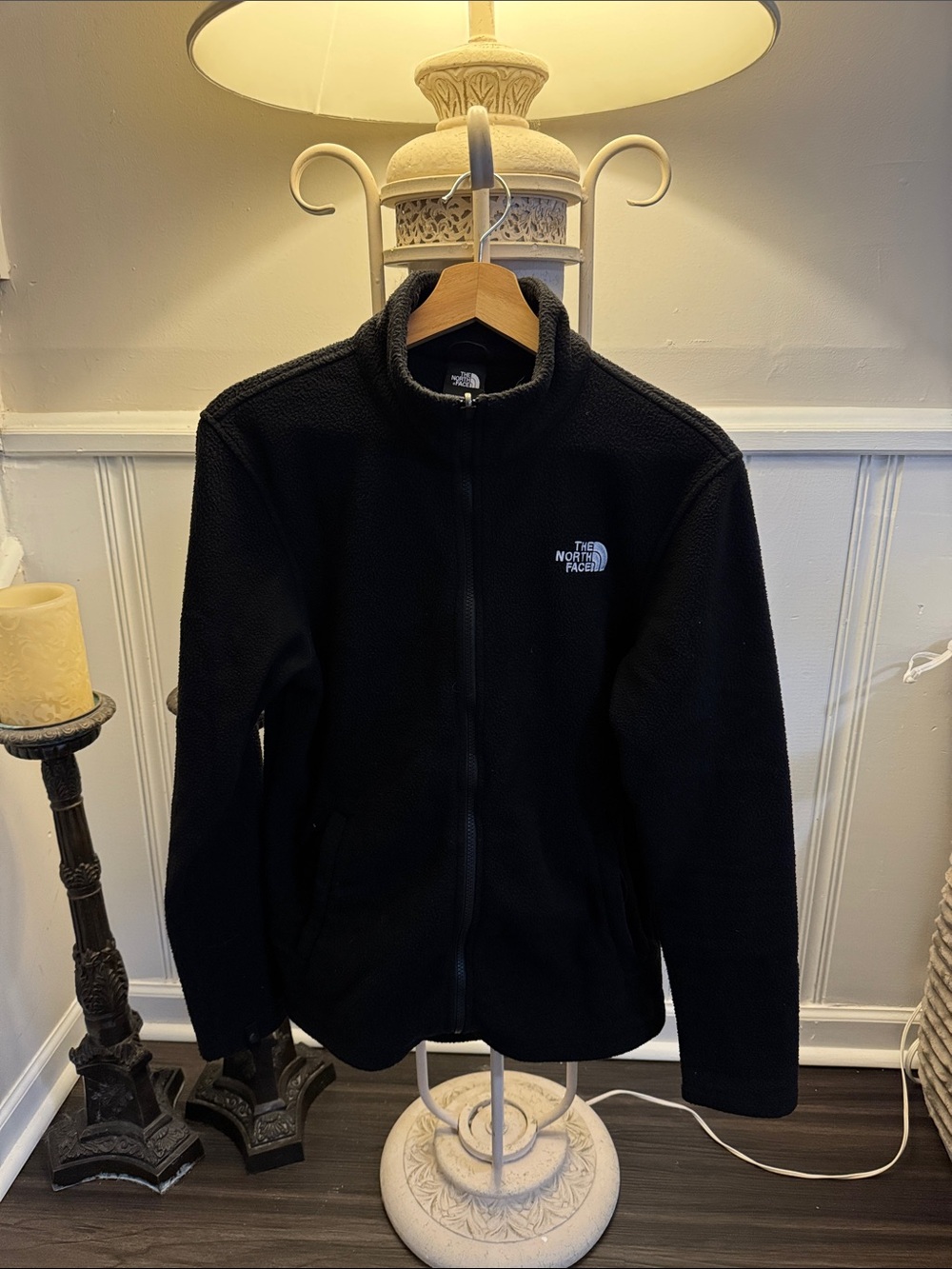 The North Face Black Men's Jacket and removable fleece jacket